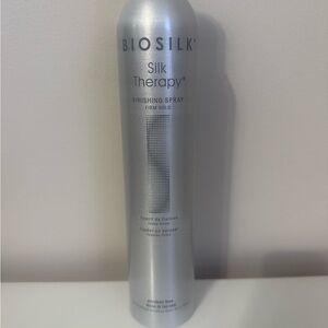 Biosilk Silk Therapy Finishing Hair Spray Firm Hold 10 oz Paraben Free, new